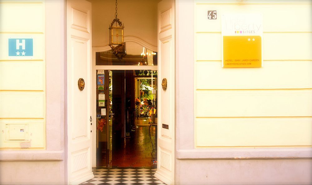 Privat Hotel Liberty Sitges Exterior foto